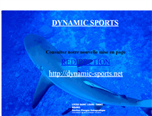 Tablet Screenshot of dynamicsports.slsb.fr